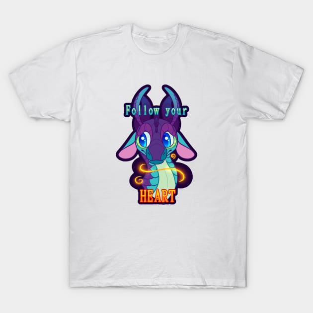 Motivational Blue (Wings of Fire) T-Shirt by EnchantedAnimal